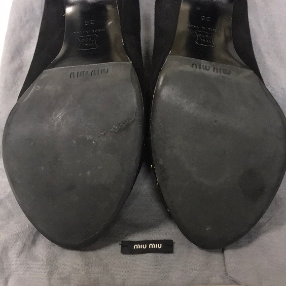 Miu Miu Open Toe Pumps - Picture 2 of 4